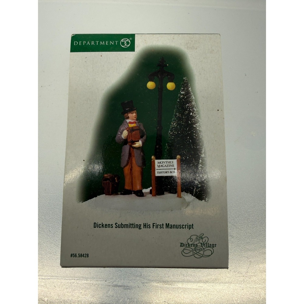 Department 56 Dickens Submitting His First‎ Manuscript Accessory Figure 58428